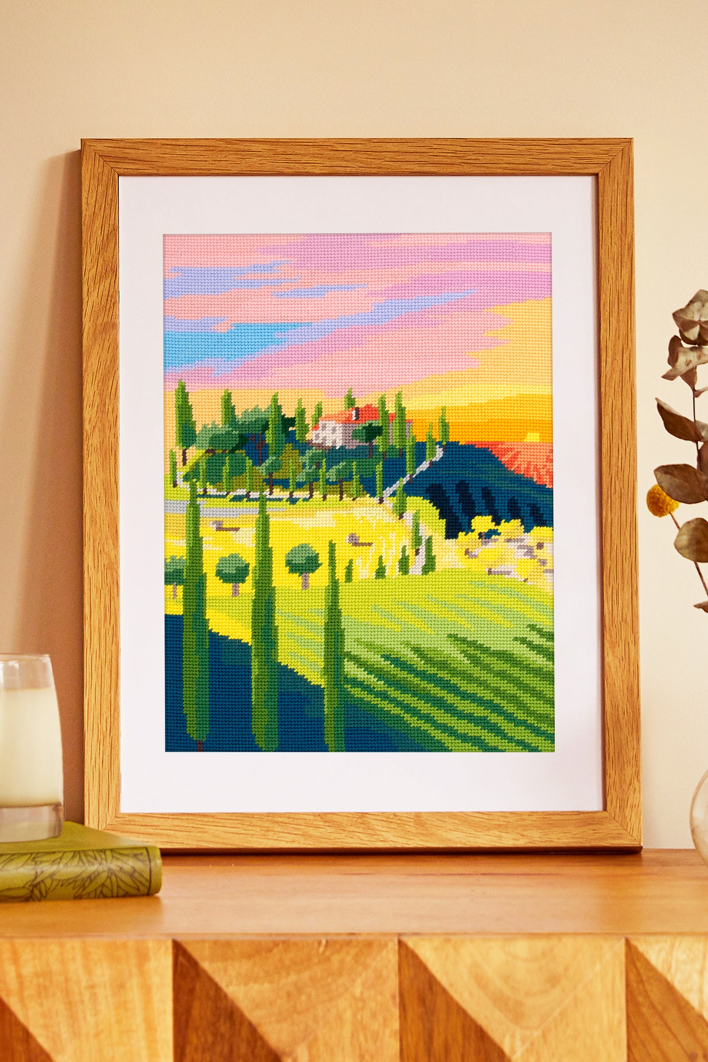 DMC Tuscany Tapestry Printed Kit